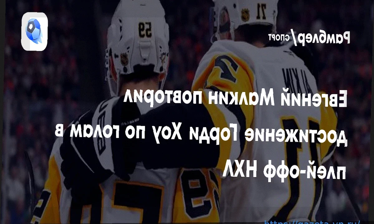 Малкин обошел Хоу по голам в истории плей-офф НХЛ