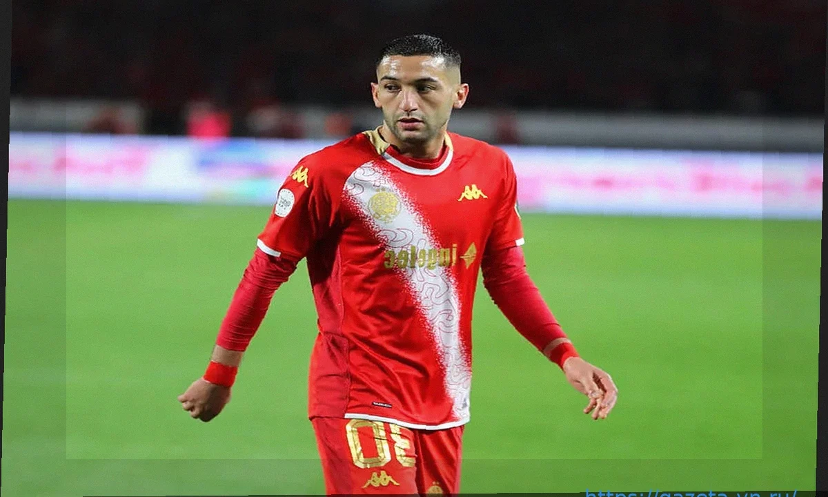 Хаким Зиеш покинул Марокко и отправился в Нидерланды: причина отъезда