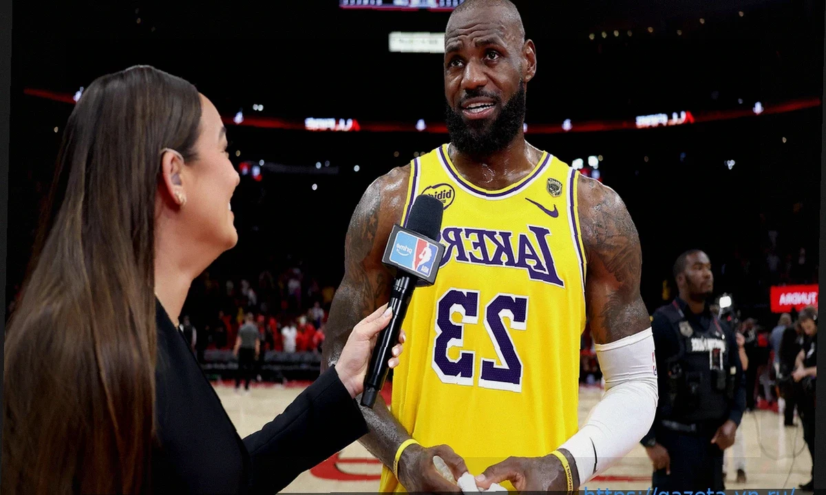 Леброн Джеймс прокомментировал исторический аллей-уп с сыном Бронни в матче Lakers против Rockets